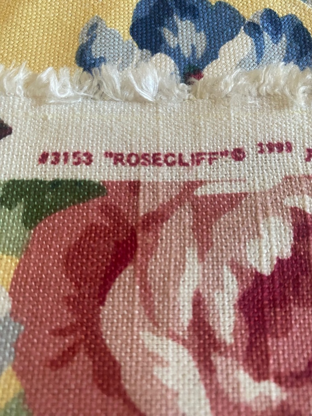 Vintage Floral Upholstery Fabric Jaclyn Nash Barrow Industries Rosecliff 4+ yds - Picture 4 of 7